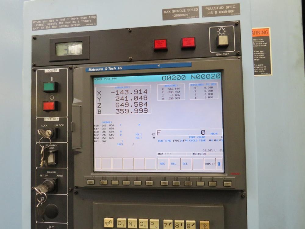 MATSUURA H Plus 630  2004